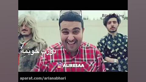 دابسمش دختر با ماشین روباز  ته...