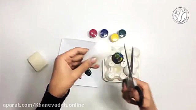 آموزش رنگ کردن تخم مرغ برای نو...