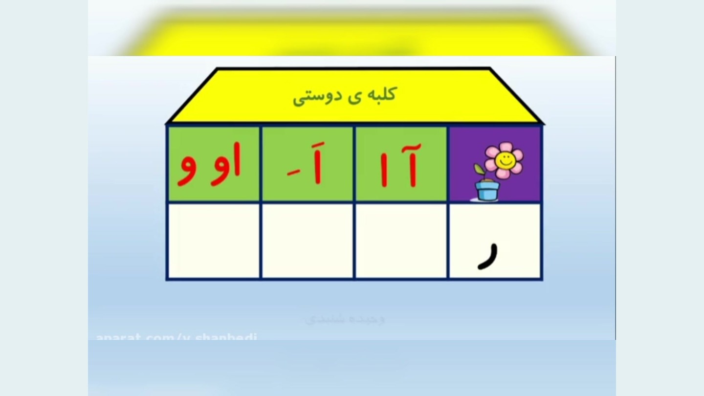 آموزش نشانه ز از حروف فارسی اول ابتدایی