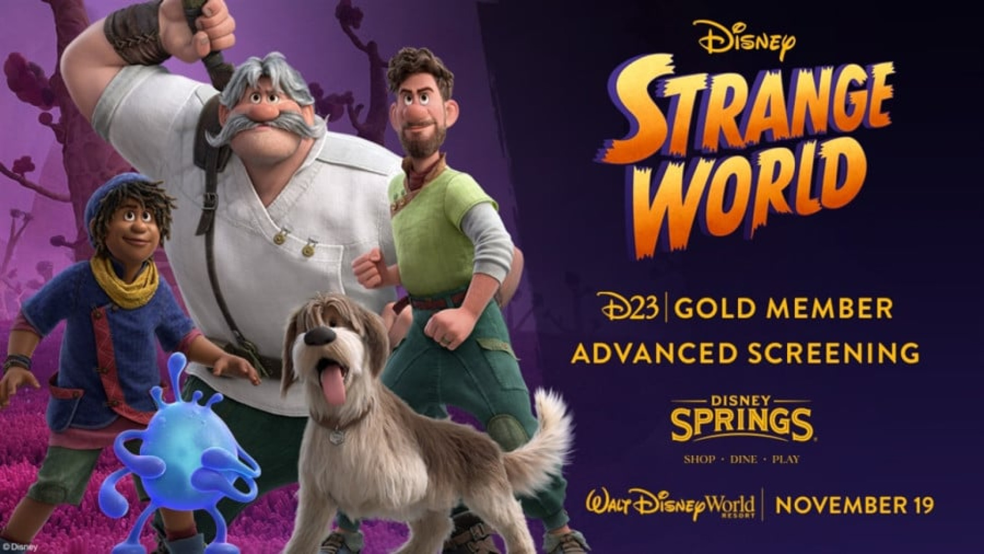 انیمیشن دنیای عجیب و غریب دوبله فارسی | Strange World (Full HD) زمان6134ثانیه