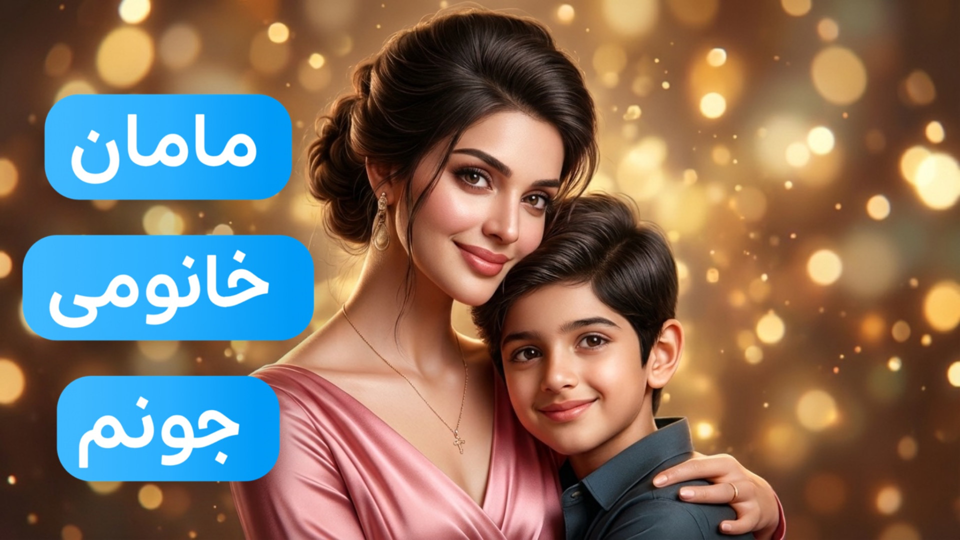 مامان جون قشنگم مثل فرشته زیبا...