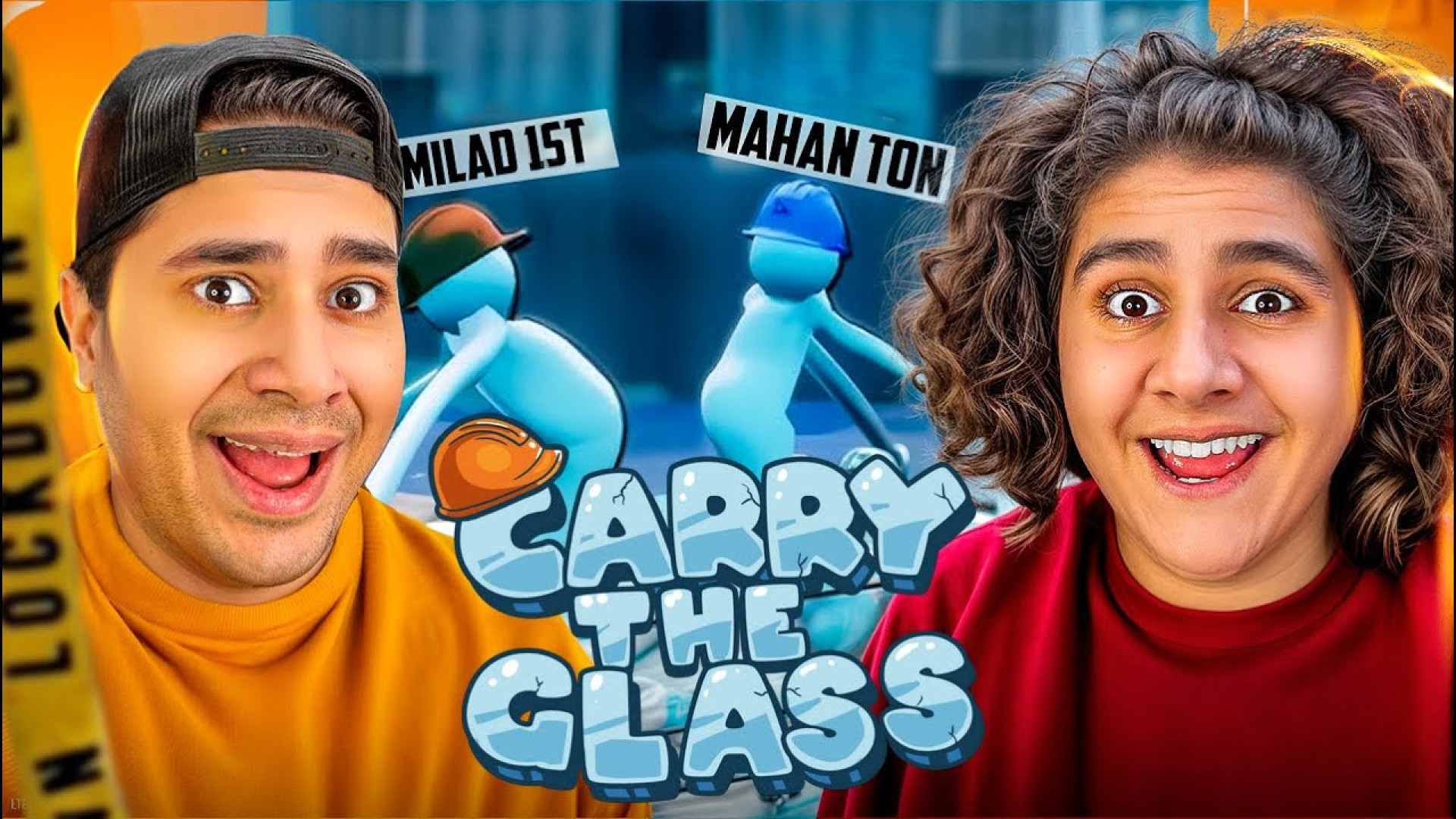 با ماهان همه شیشه ها رو شکستم