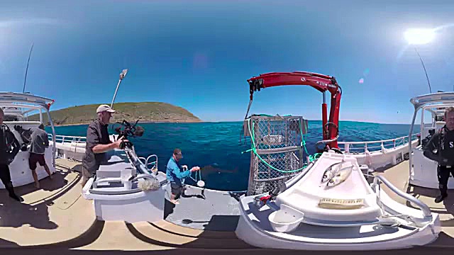 شنا کردن در اب 360درجه