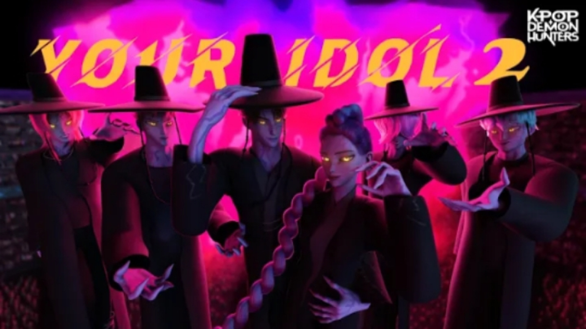 آهنگyour idol 2انمیشن شکارچیان...