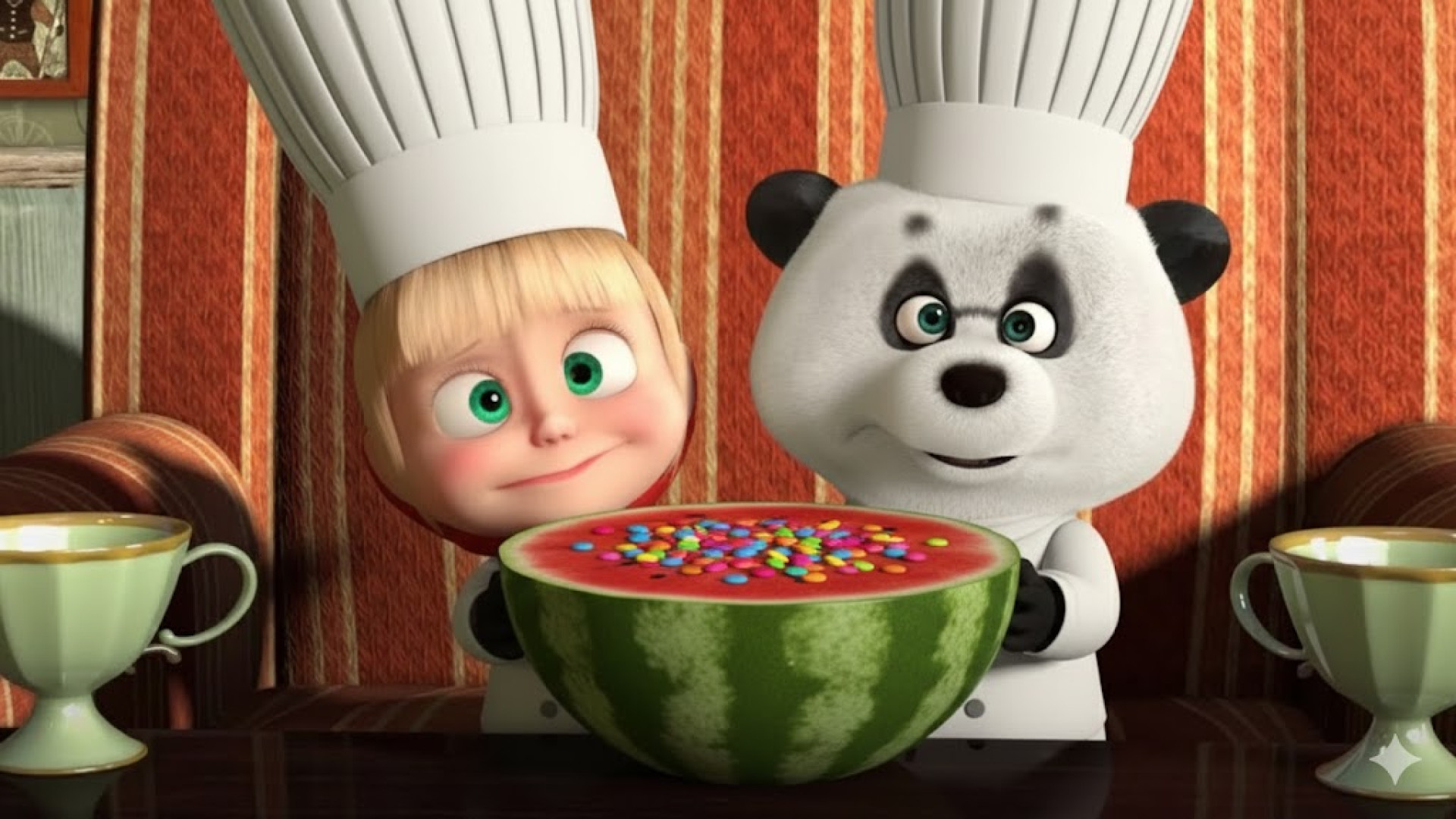 ماشا و آقا خرسه طولانی  کارتون...