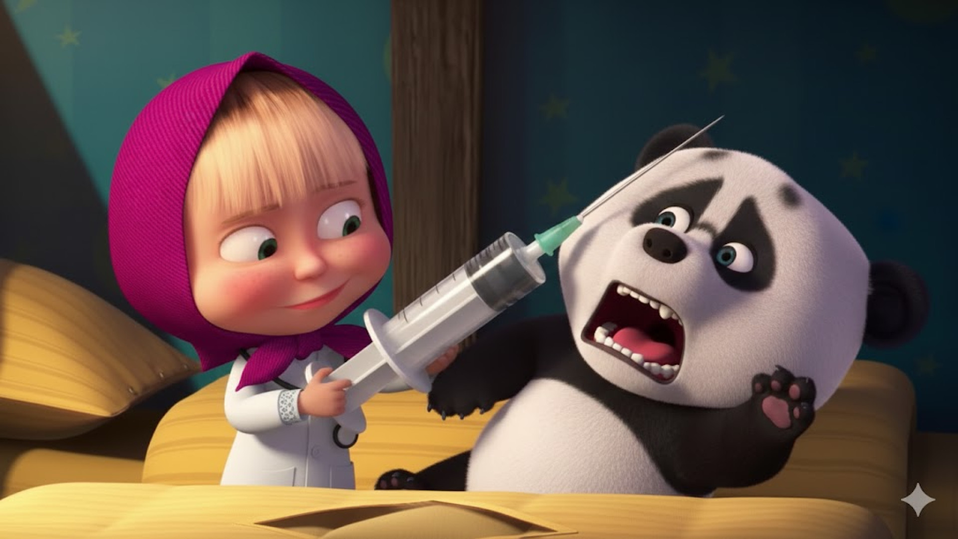 ماشا و آقا خرسه طولانی  کارتون...