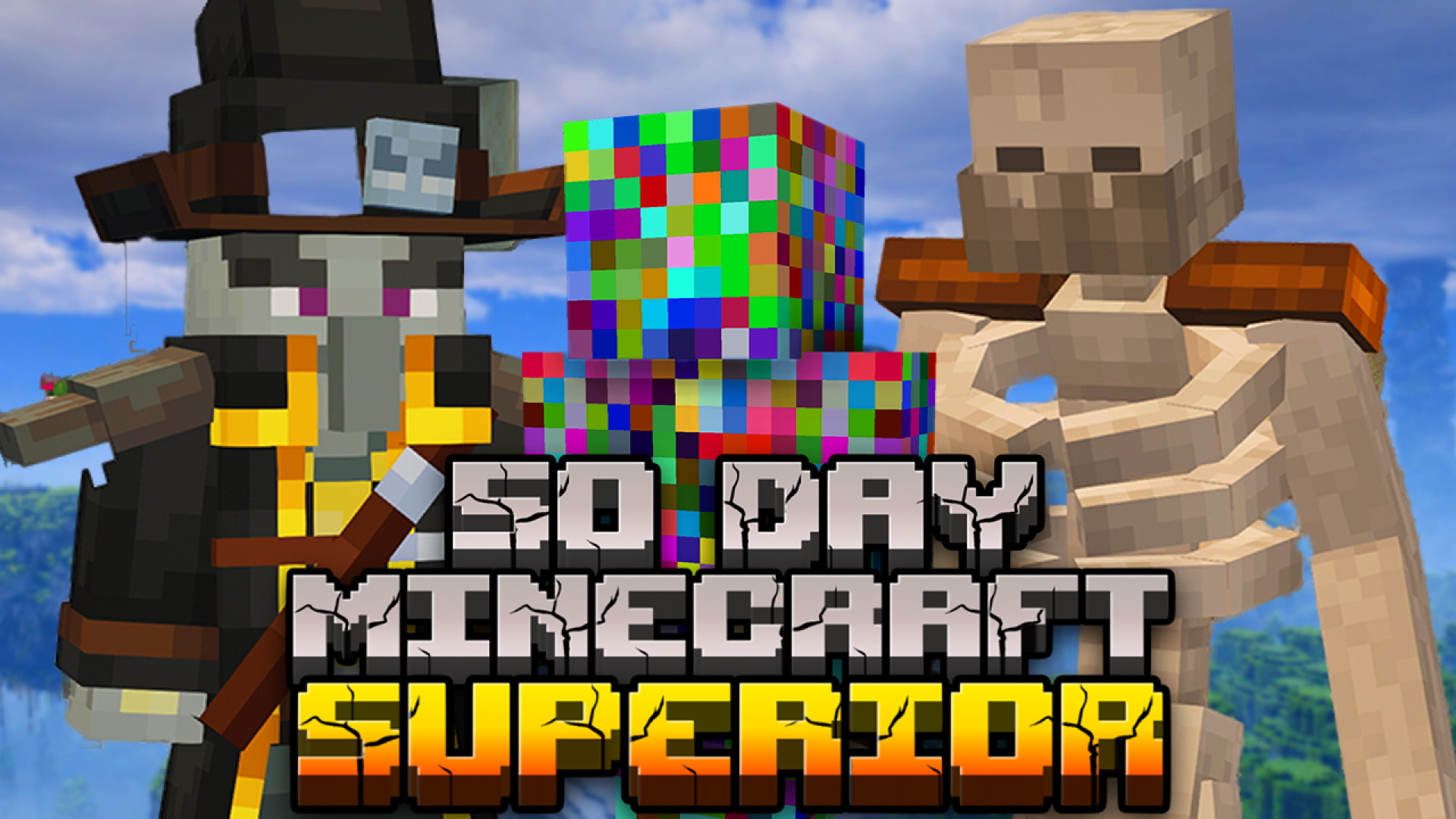 ماینکرافت اما 50 روز توی خفن ت...