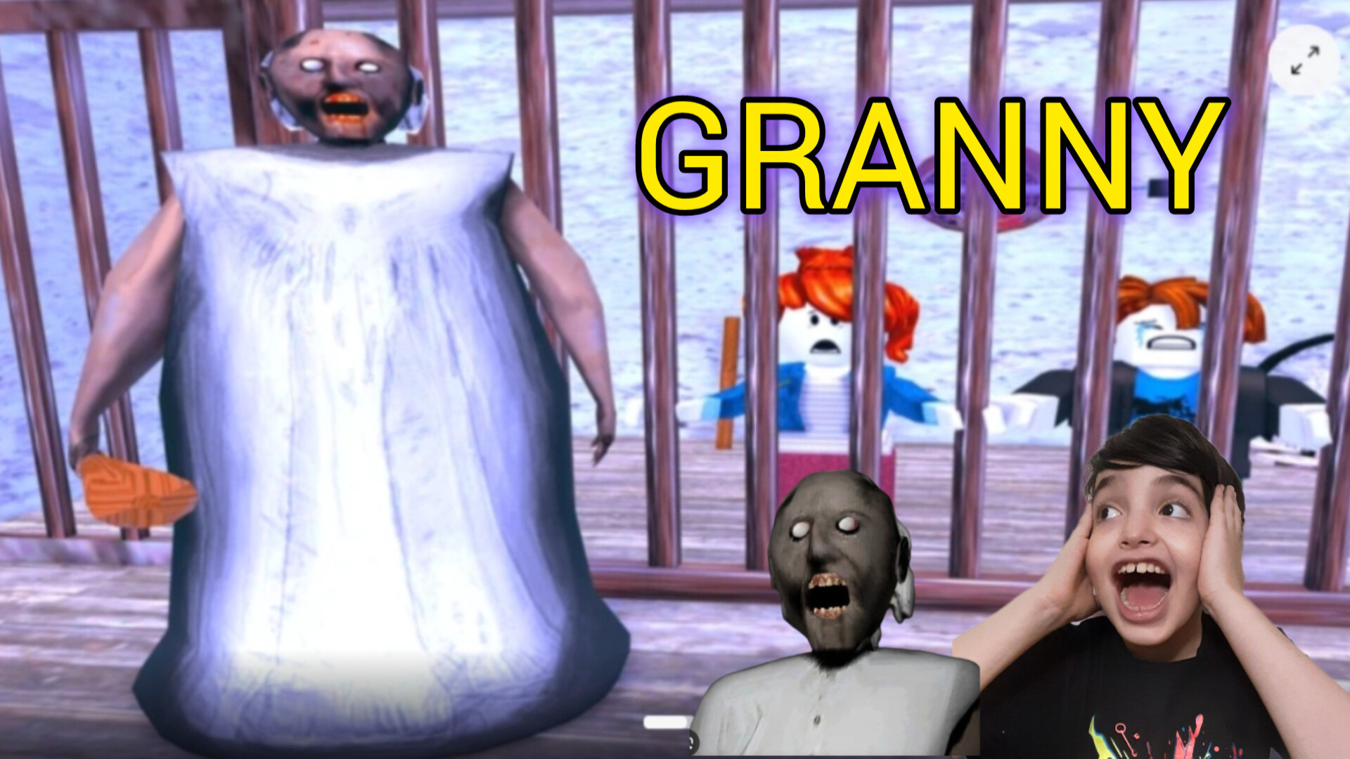 روبلاکس بازی گرنی آخرش زدم داغ...