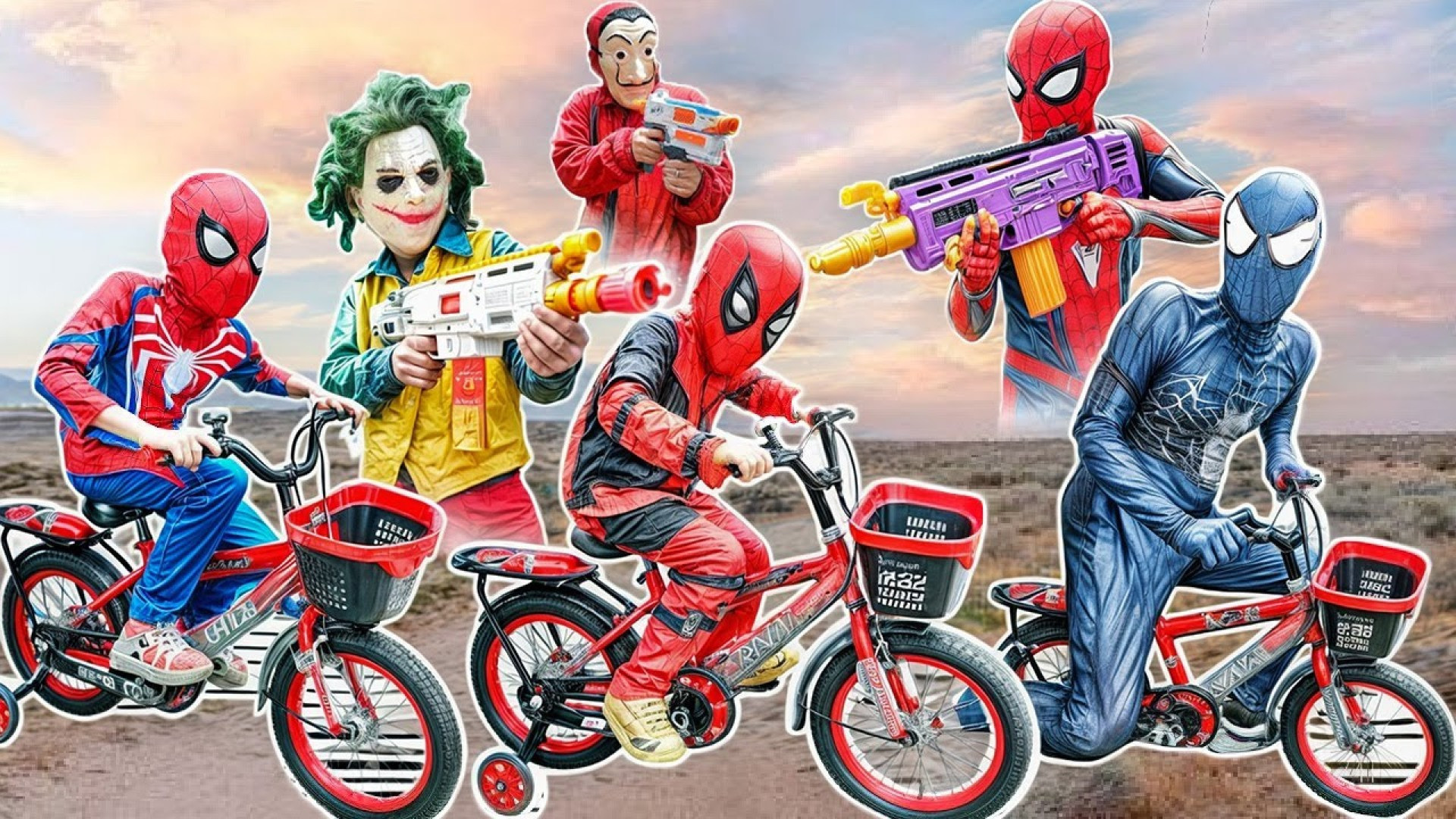 مردعنکبوتی نبرد و اسپایدرمن مب...