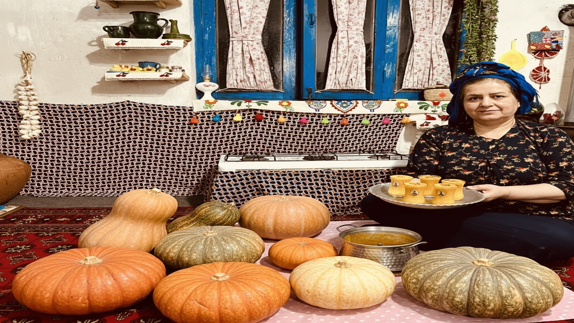 دسر خوشمزه کدو حلوایی