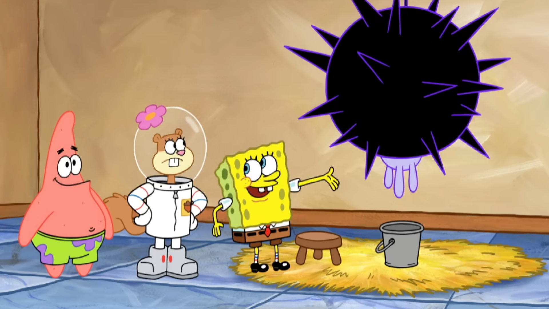 کارتون باب اسفنجی شلوار مکعبی...