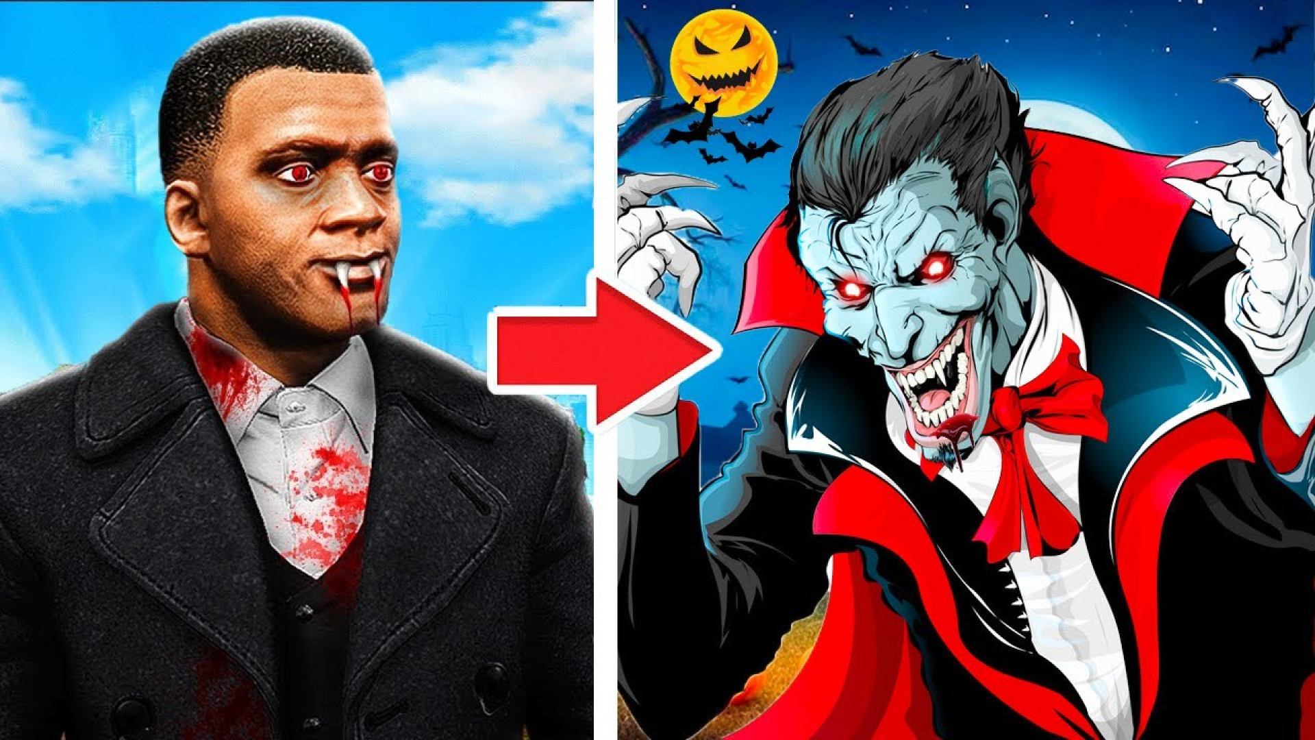 فرانکلین خون آشام شد! تشنه خون...