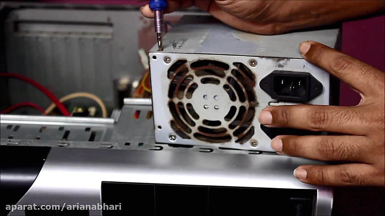 آموزش تعمیر فن cpu