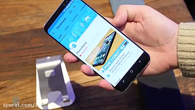 بررسی اولیه samsung galaxy s8