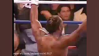 مبارزه بوکس بین تایسون و لویئز...