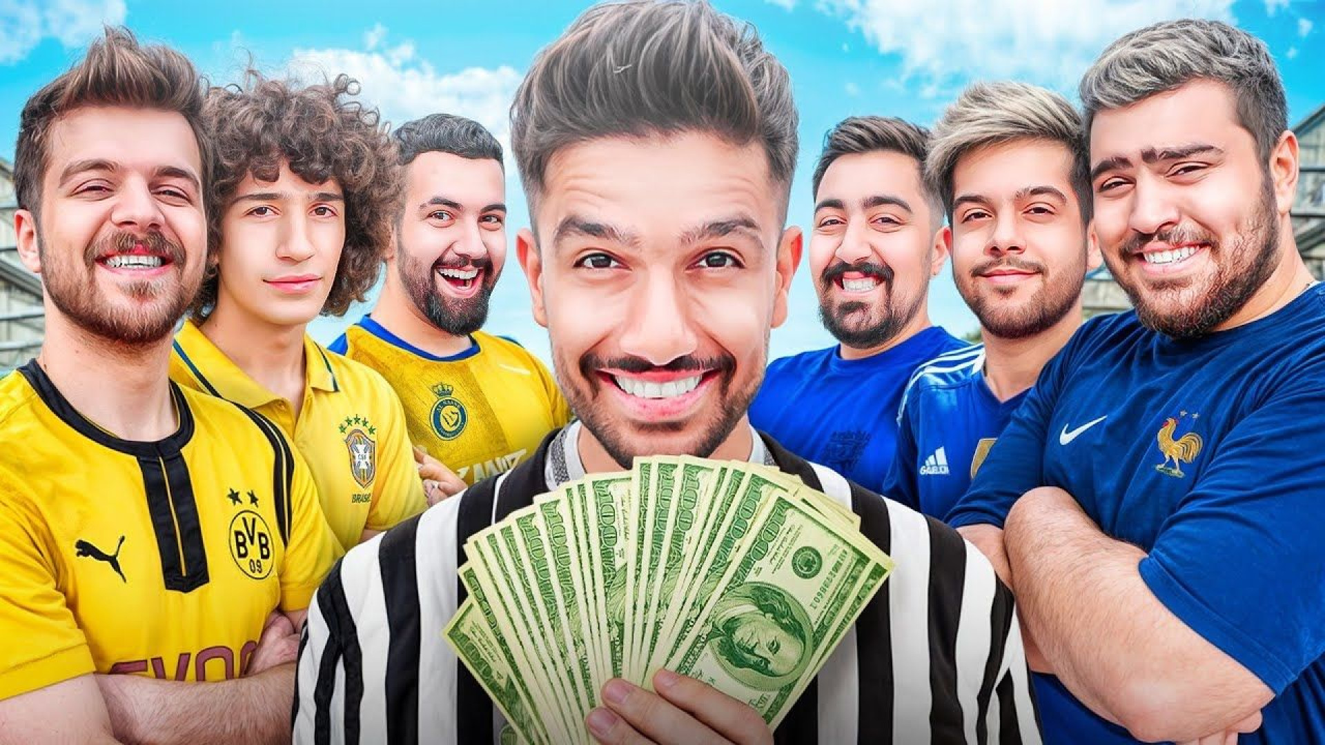 بابک و آرین | هرکی گل بیشتری بزنه برندست