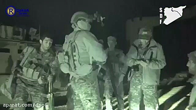 نبرد شبانه کردها با داعش در طب...