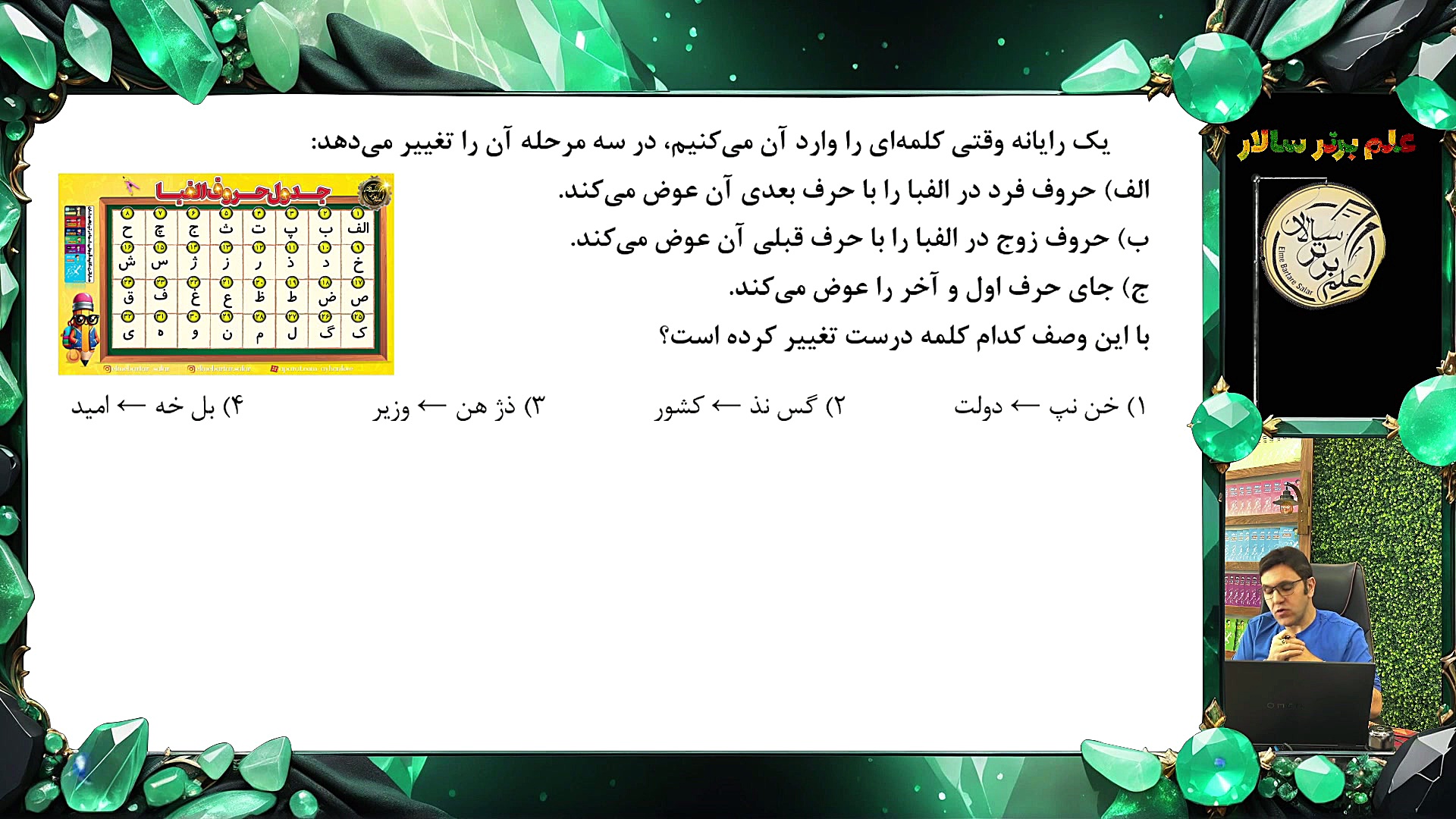 حل سوالات کلامی نوترینو شماره 5