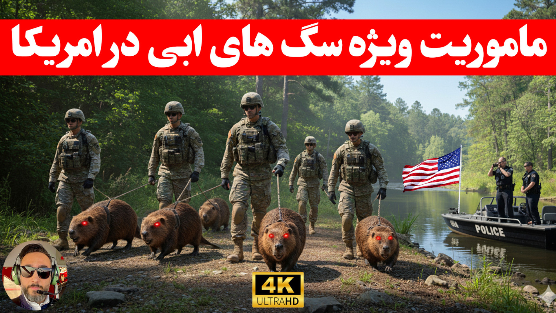 باور نمیکنید این سگ های ابی چه...