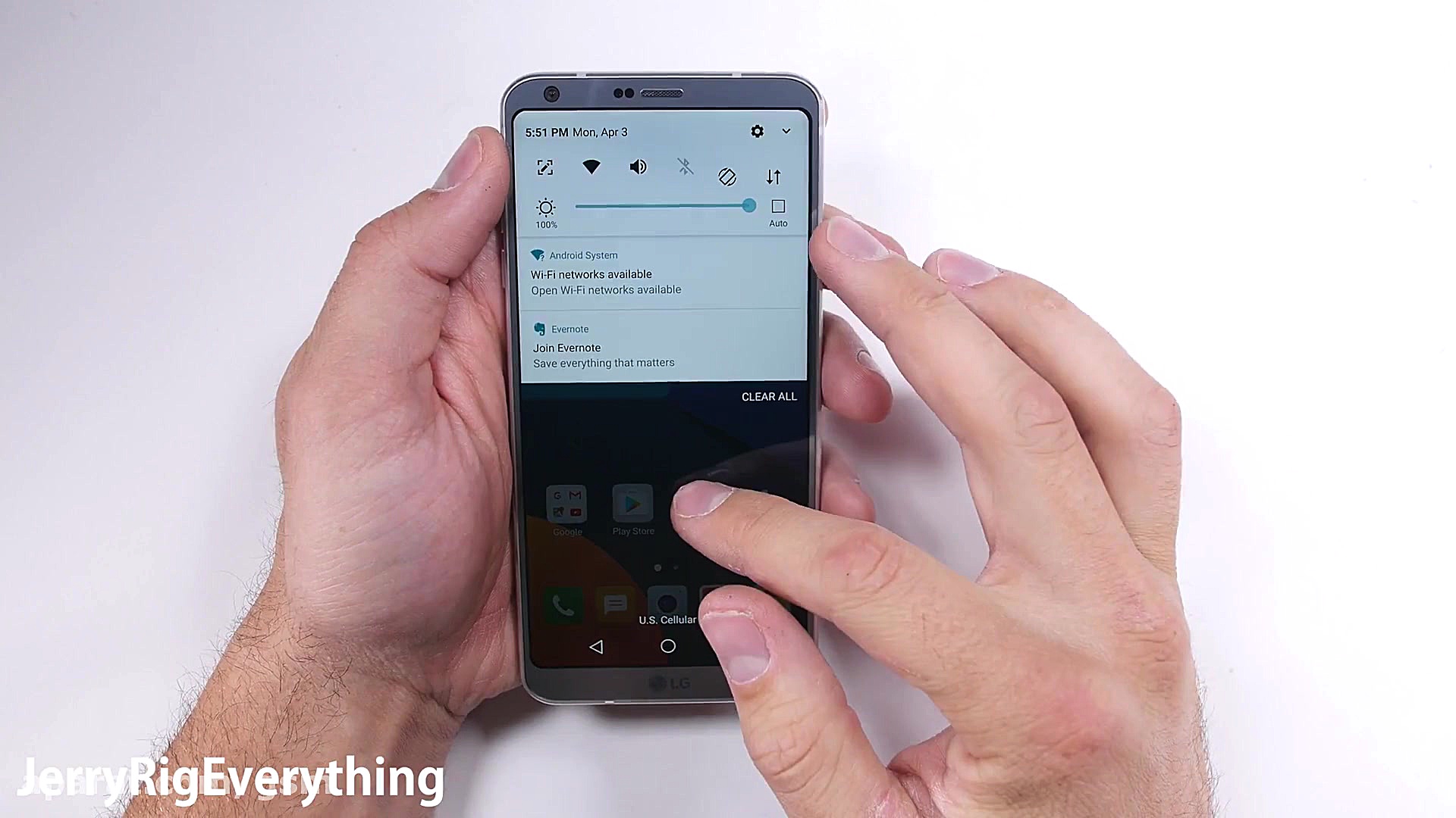 تست مقاومت و استحکام ال جی جی...