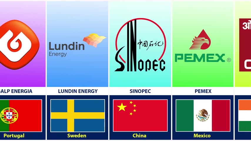 شرکت‌ های نفت و گاز از کشورهای...