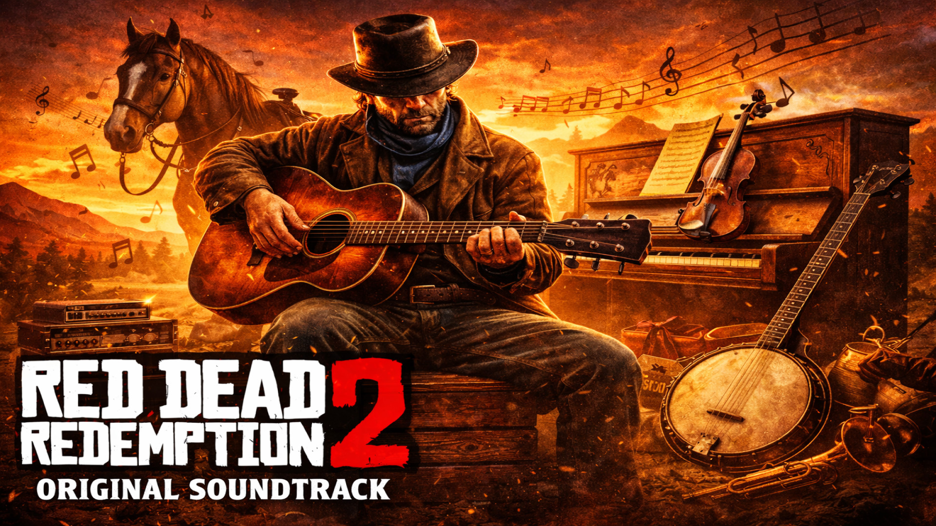 موسیقی متن بازی ردد 2 / red dead redemption 2 لذت ببرید
