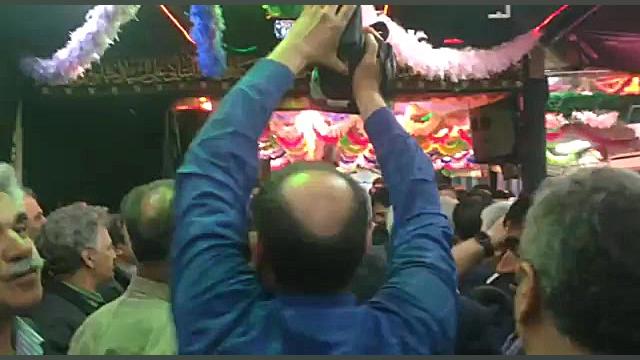 بدرقه دكتر احمدی نژاد و حمید ب...