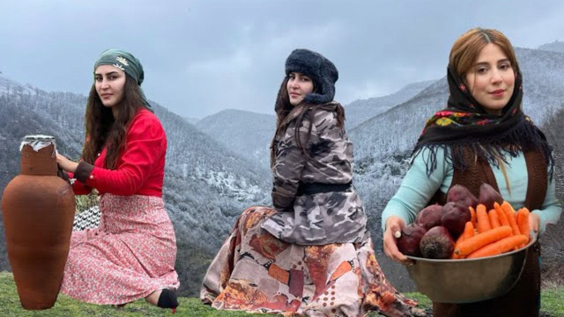 میکس برفی :اسیاب گندم و پخت نا...