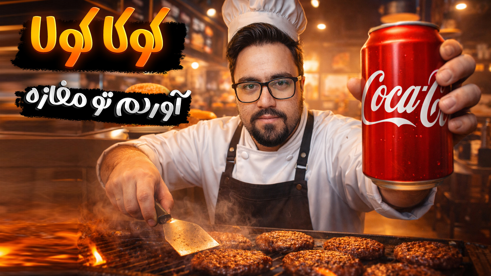 نوشابه بزن!! محصول جدید مفازه...