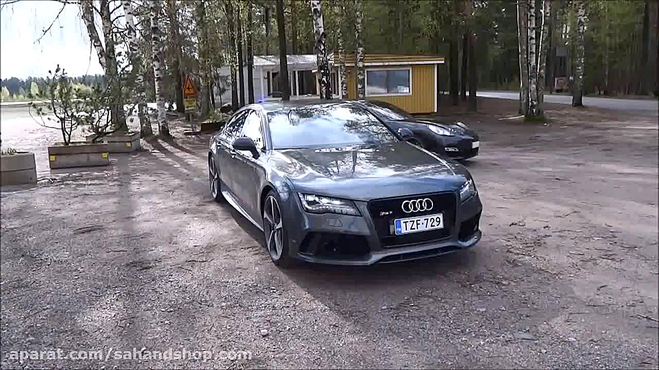 جدال آئودی RS7 و پورشه پانامرا...