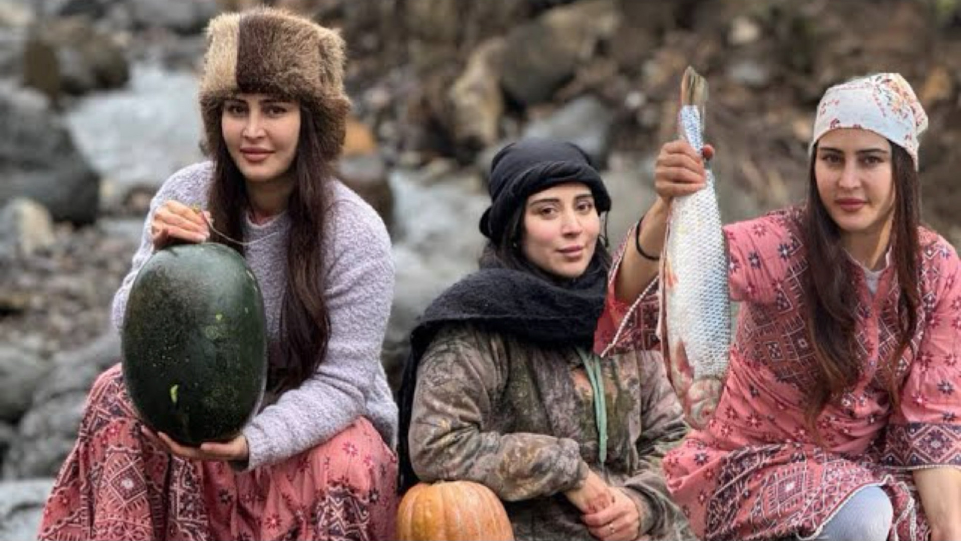 شب یلدا در روستا جشن وحدت با خ...