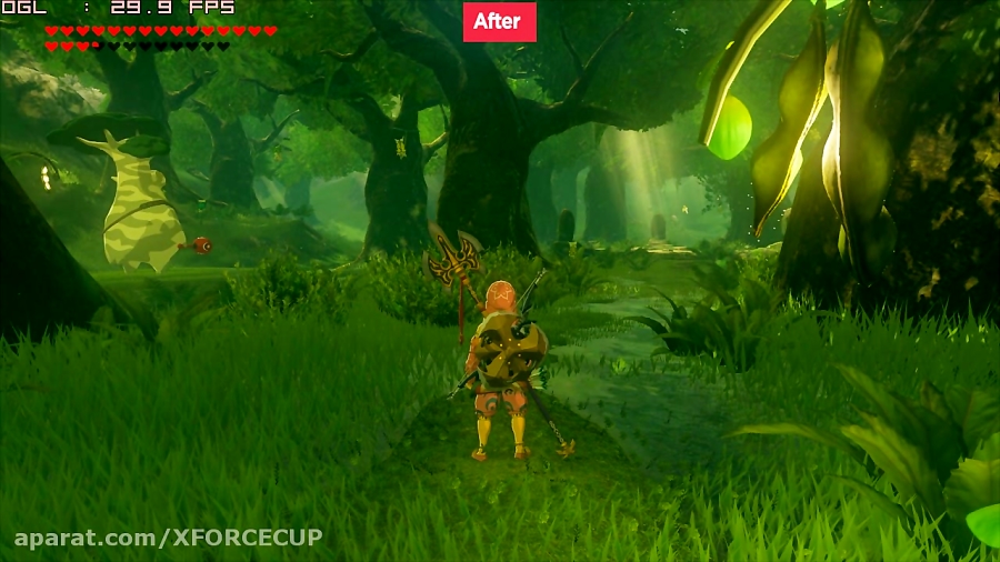 Zelda BOTW Lighting Fix [Cemu 1.7.4c] Comparison