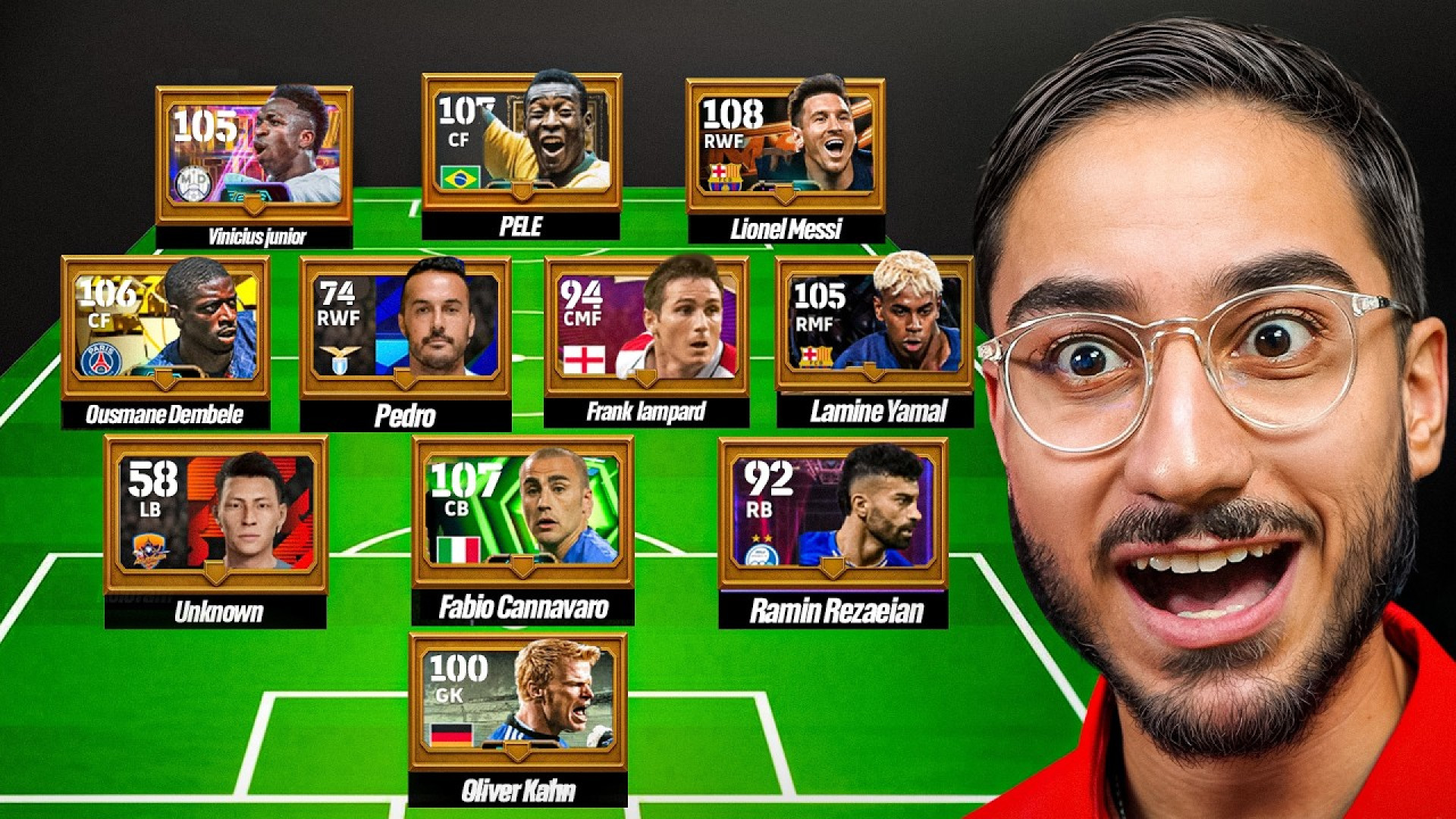 ای فوتبال اما تیمم رندومه️ | م...