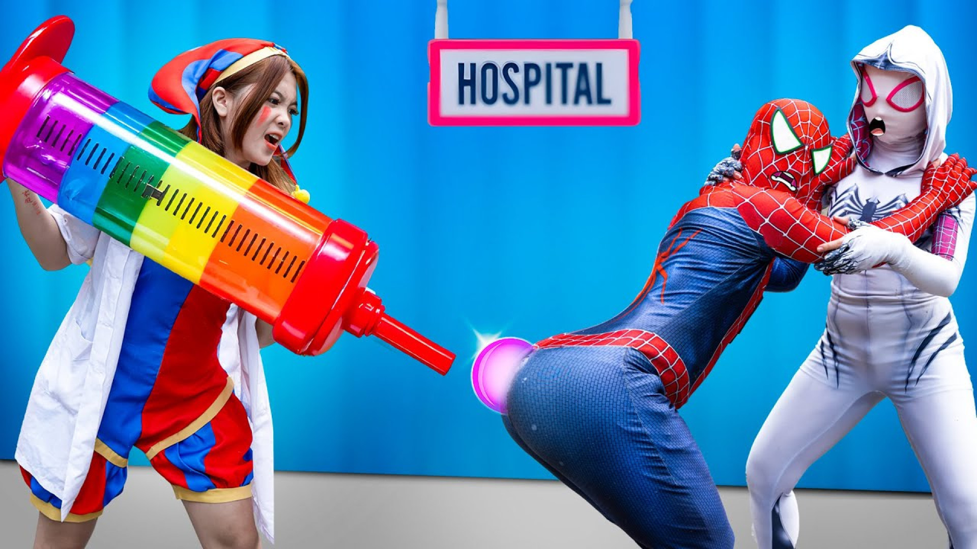 نبرد مرد عنکبوتی و اسپایدرمن ر...