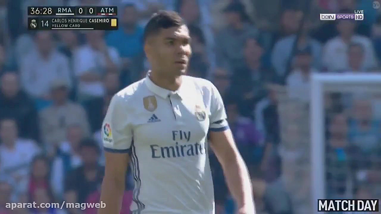 خلاصه بازی رئال مادرید 1 1 آتل...