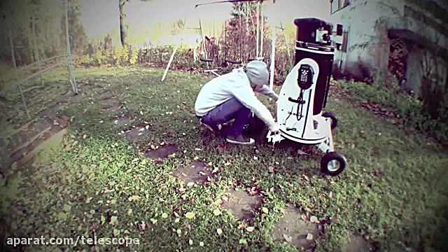 چرخ دستی تلسكوپ ۱۴ و ۱۶ دابسون...