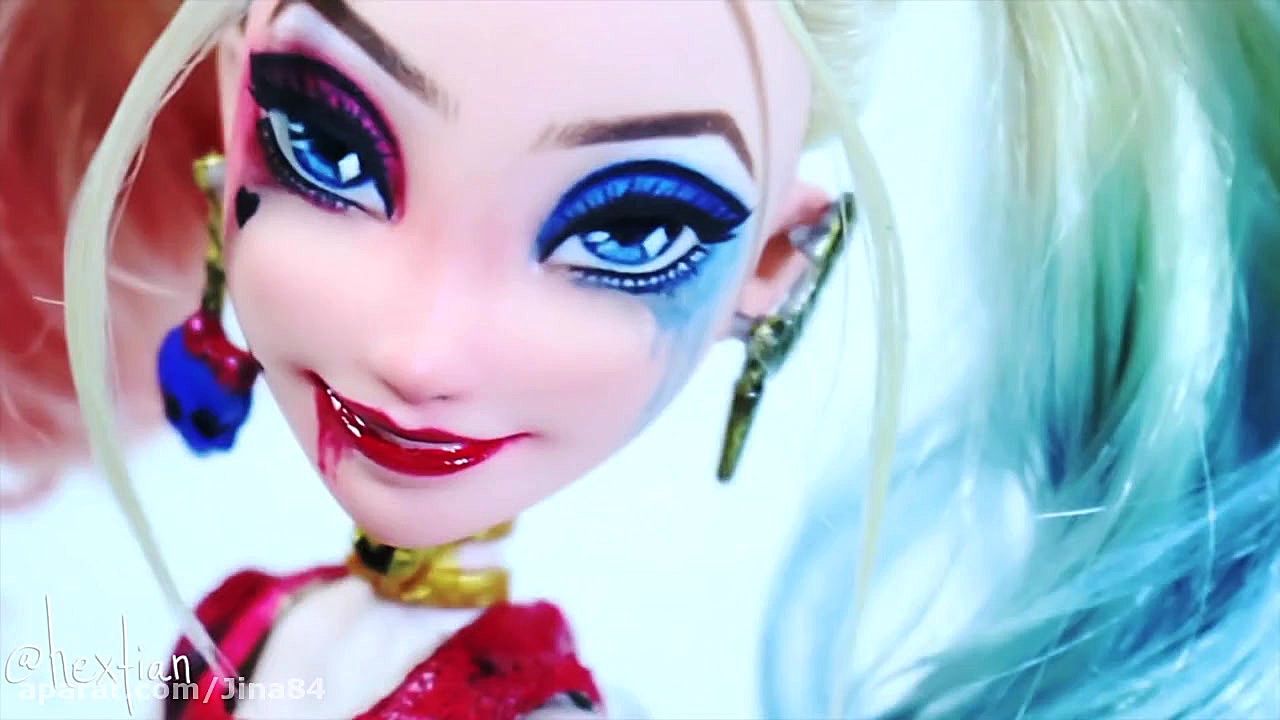 درست کردن عروسک هالاری کویین