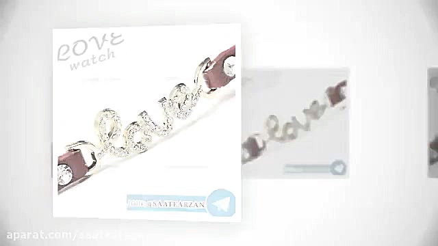 ساعت ارزان زنانه LOVE با موسیق...
