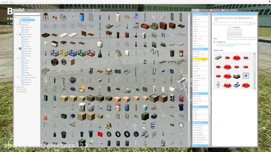 Garry's Mod tool tutorial part 13 Button tool