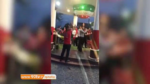 اختصاصی جشن قهرمانی هواداران پ...