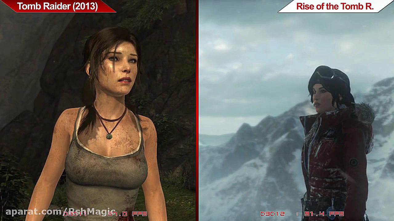 تام رایدر 2013 vs تام رایدر 20...