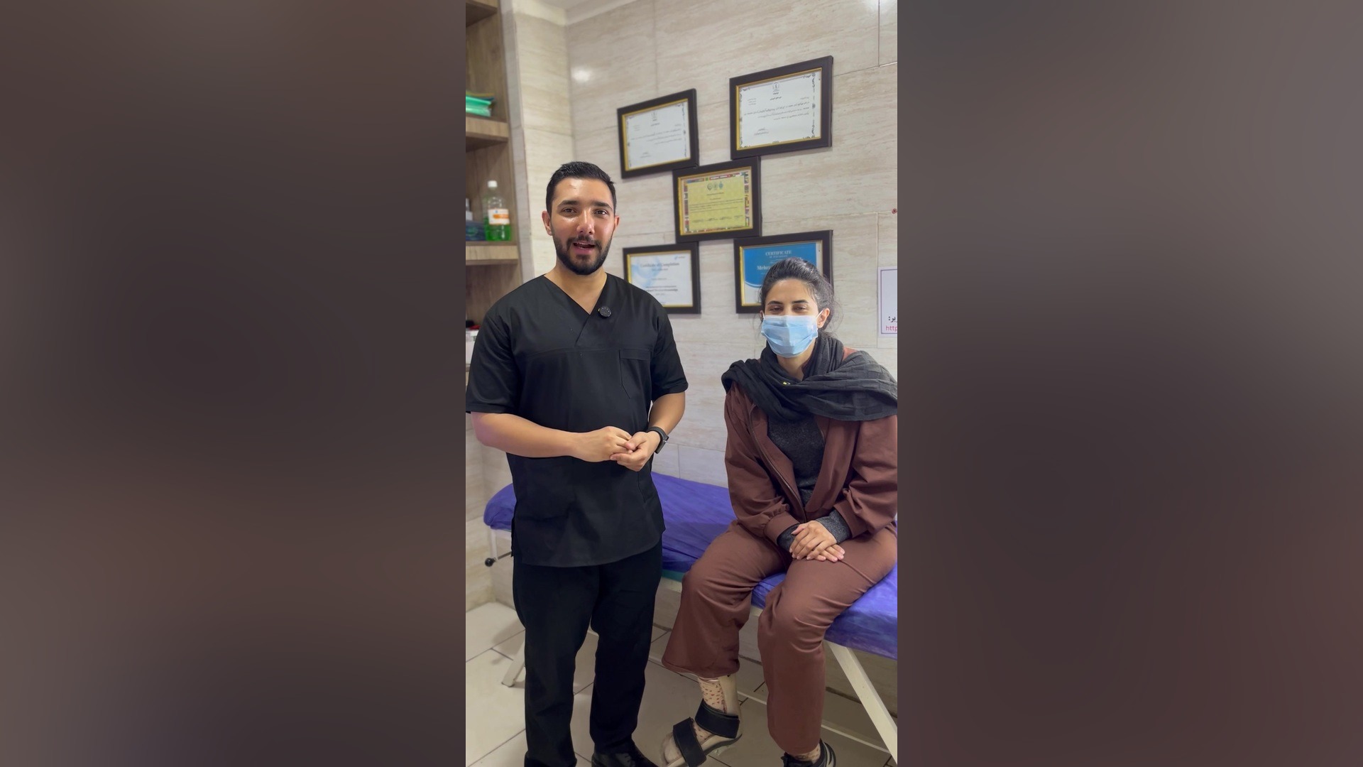 رضایت بیمار شماره ۱۴ — کلینیک زخم نیلمهر شعبه اندیشه