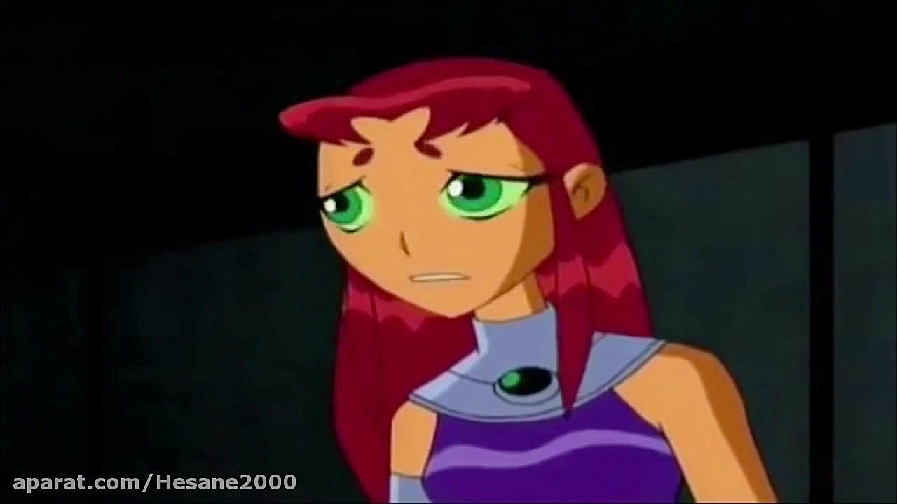 Teen Titans Starfire and Robin...