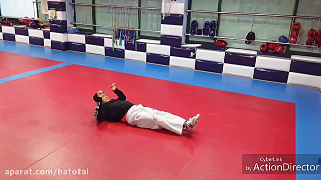 تمرینات پاباز 180 در تکواندو (...