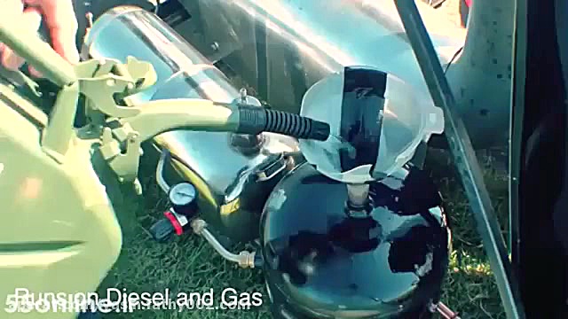 نصب موتور جت روی کارتینگ