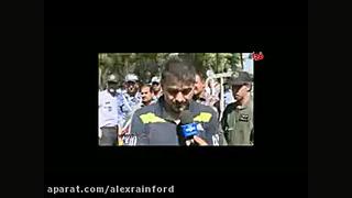 وداع باشکوه مردم قزوین با همسر...
