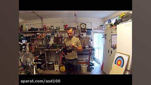 تفنگ بادی ابتکاری  کمان بادی ا...