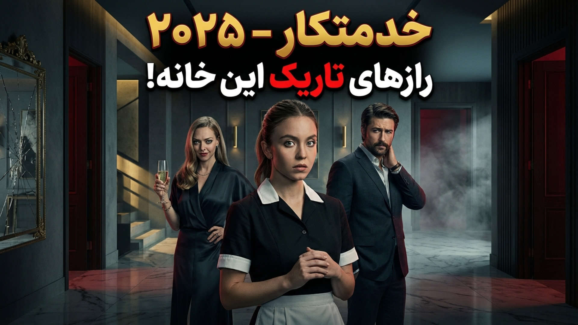 معرفی فیلم خدمتکار (۲۰۲۵) | یک تریلر روان‌شناختی جذاب و رازآلود زمان158ثانیه