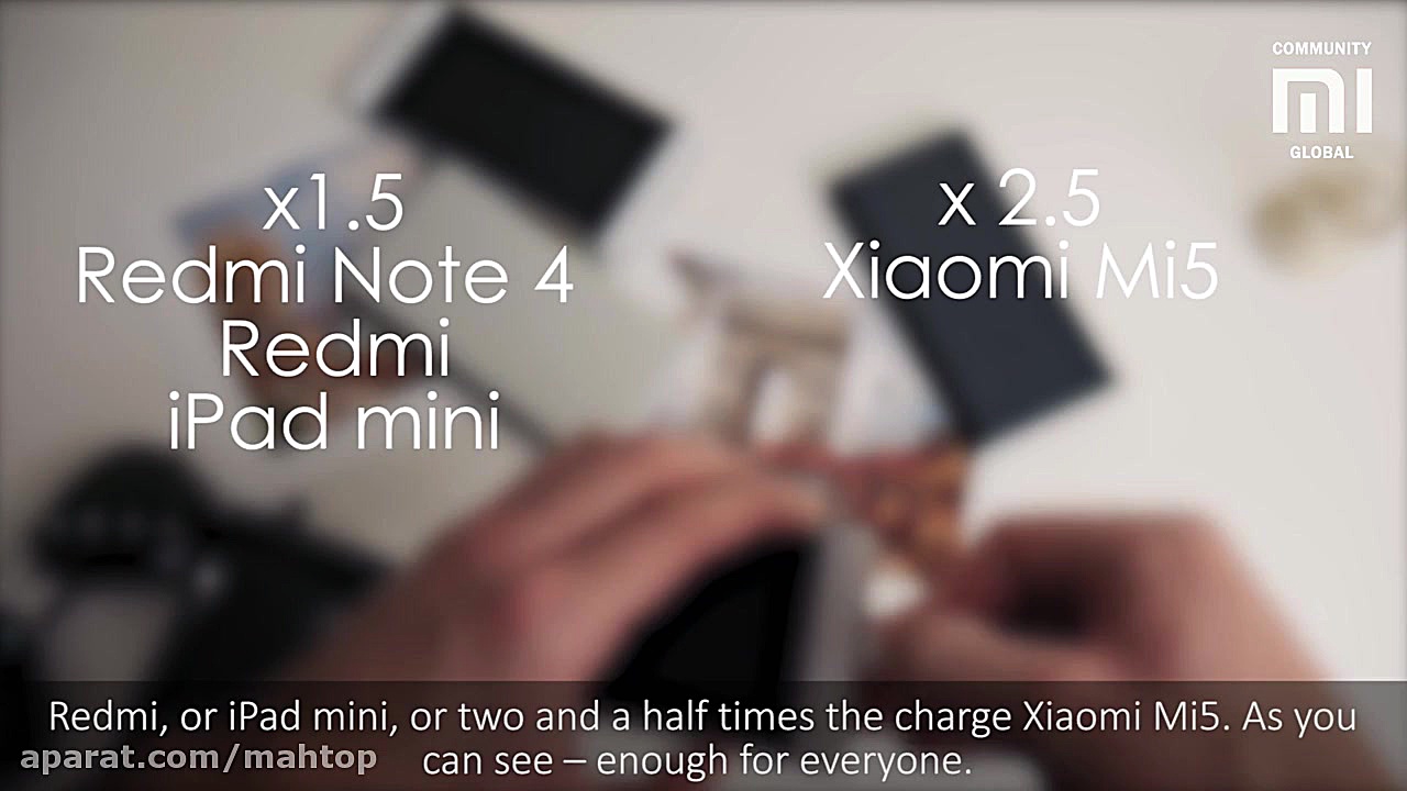 نقد و بررسی پاوربانک Xiaomi Mi...