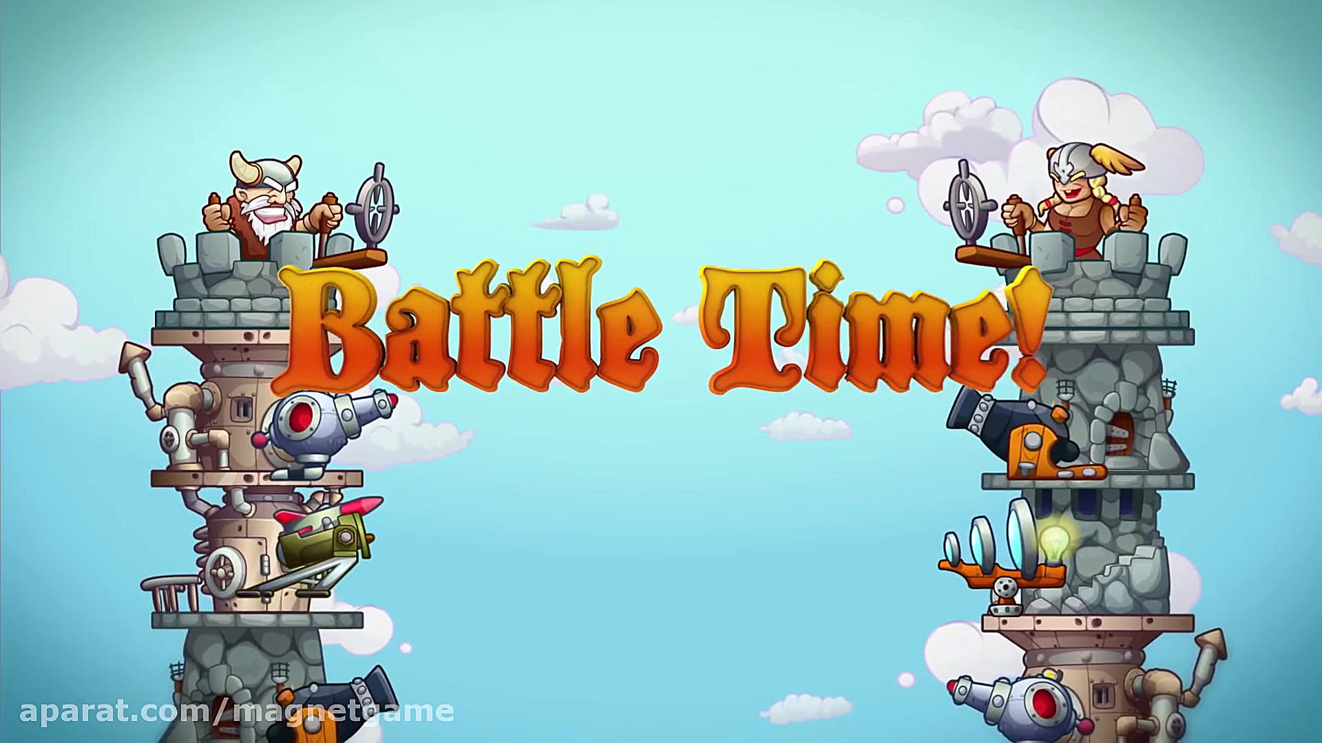 بازی تاور کراش  مگنت گیم